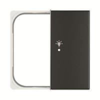 2CLA852648A1501 SRL-2-R-85NS Клавиша двойная правая free@home, SKY, освещение, черный бархат