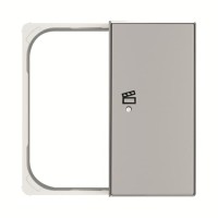 2CLA852649A1301 SRS-2-R-85PL Клавиша двойная правая free@home, SKY, сцена, серебристая