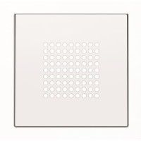 2CLA852900A1101 Накладка для механизма зуммера 8119, звонка 8124 и громкоговорителя 9329, серия SKY, цвет альпийский белый