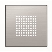 2CLA852900A1401 Накладка для механизма зуммера 8119, звонка 8124 и громкоговорителя 9329, серия SKY, цвет нержавеющая сталь