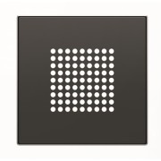 2CLA852900A1501 Накладка для механизма зуммера 8119, звонка 8124 и громкоговорителя 9329, серия SKY, цвет чёрный барх.