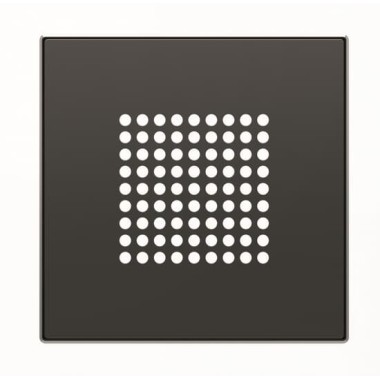 2CLA852900A1501 Накладка для механизма зуммера 8119, звонка 8124 и громкоговорителя 9329, серия SKY, цвет чёрный барх.