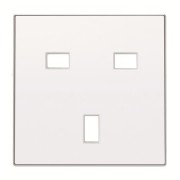 2CLA853700A1101 Накладка розетки 8137,SKY,ал.белый