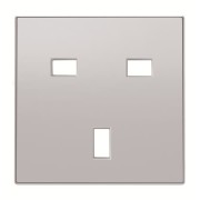 2CLA853700A1301 Накладка розетки 8137,SKY,AgAl