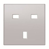 2CLA853700A1301 Накладка розетки 8137,SKY,AgAl