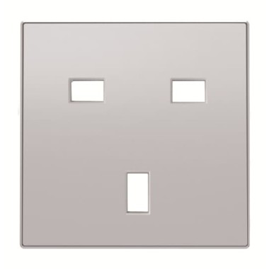 2CLA853700A1301 Накладка розетки 8137,SKY,AgAl