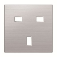 2CLA853700A1401 Накладка розетки 8137,SKY,нерж.сталь