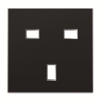 2CLA853700A1501 Накладка розетки 8137,SKY,чёрн.бархат