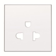 2CLA853800A1101 Накладка розетки 8138,SKY,ал.белый