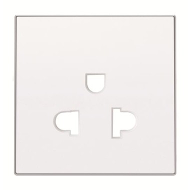 2CLA853800A1101 Накладка розетки 8138,SKY,ал.белый