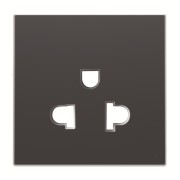 2CLA853800A1501 Накладка розетки 8138,SKY,чёрн.бархат