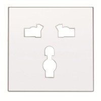 2CLA853900A1101 Накладка розетки 8139,SKY,ал.белый