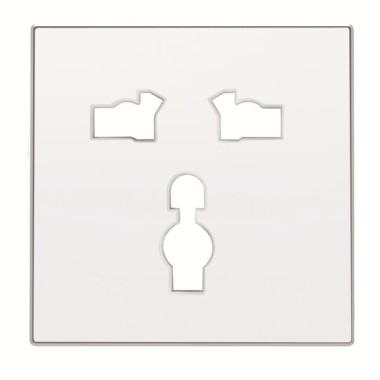 2CLA853900A1101 Накладка розетки 8139,SKY,ал.белый