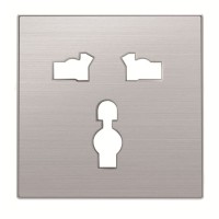 2CLA853900A1401 Накладка розетки 8139,SKY,нерж.сталь