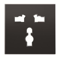 2CLA853900A1501 Накладка розетки 8139,SKY,чёрн.бархат