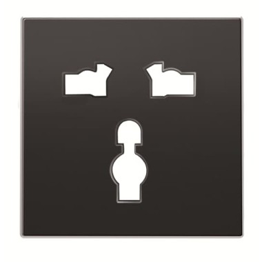 2CLA853900A1501 Накладка розетки 8139,SKY,чёрн.бархат