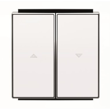 2CLA854400A1101 Клавиша для механизма выключателя жалюзи 8144 и 8144.1, серия SKY, цвет альпийский белый