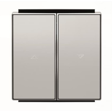 2CLA854400A1301 Клавиша для механизма выключателя жалюзи 8144 и 8144.1, серия SKY, цвет серебристый алюминий