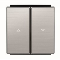 2CLA854400A1401 Клавиша для механизма выключателя жалюзи 8144 и 8144.1, серия SKY, цвет нержавеющая сталь