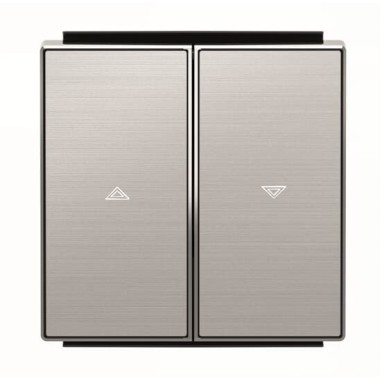 2CLA854400A1401 Клавиша для механизма выключателя жалюзи 8144 и 8144.1, серия SKY, цвет нержавеющая сталь