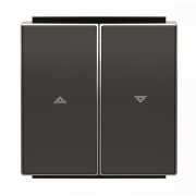 2CLA854400A1501 Клавиша для механизма выключателя жалюзи 8144 и 8144.1, серия SKY, цвет чёрный барх.