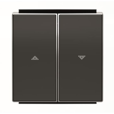 2CLA854400A1501 Клавиша для механизма выключателя жалюзи 8144 и 8144.1, серия SKY, цвет чёрный барх.