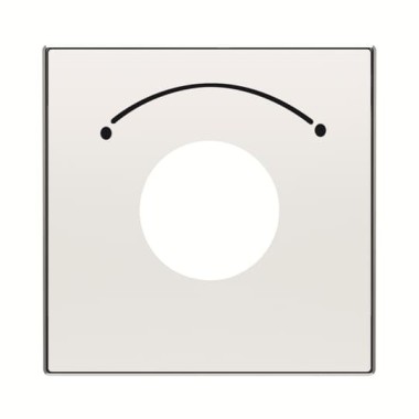 2CLA855300A1101 Накладка для механизма выключателя с ключом на 2 положения, серия SKY, цвет альпийский белый