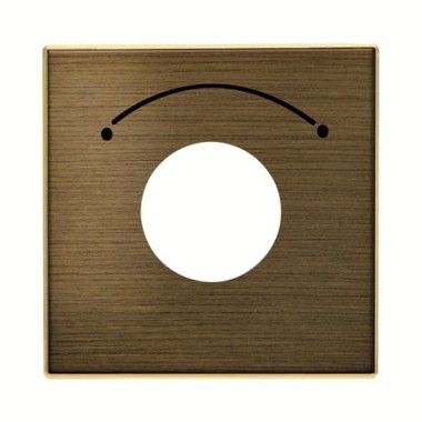 2CLA855300A1201 Накладка для механизма выключателя с ключом на 2 положения, серия SKY, цвет античная латунь