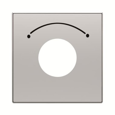 2CLA855300A1301 Накладка для механизма выключателя с ключом на 2 положения, серия SKY, цвет серебристый алюминий