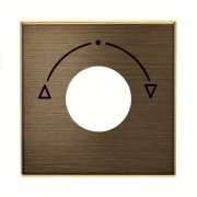 2CLA855310A1201 Накладка для механизма выключателя с ключом на 3 положения, серия SKY, цвет античная латунь