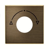 2CLA855310A1201 Накладка для механизма выключателя с ключом на 3 положения, серия SKY, цвет античная латунь