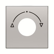 2CLA855310A1301 Накладка для механизма выключателя с ключом на 3 положения, серия SKY, цвет серебристый алюминий