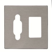 2CLA855540A1401 Накладка для мех.VGA+mj3.5mm,SKY,сталь