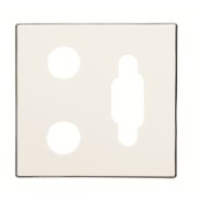 2CLA855560A1101 Накладка для мех.VGA+2RCA,SKY,белая