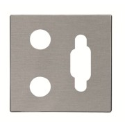 2CLA855560A1401 Накладка для мех.VGA+2RCA,SKY,сталь