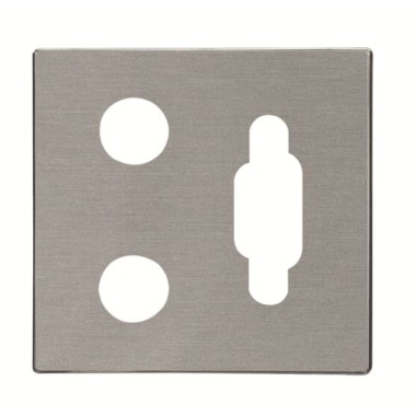 2CLA855560A1401 Накладка для мех.VGA+2RCA,SKY,сталь