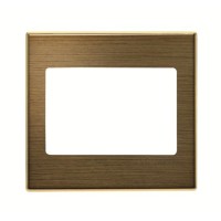 2CLA855710A1201 Накладка для механизма аудиоразъёма/коннектора, серия SKY, цвет античная латунь