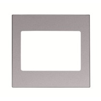 2CLA855710A1301 Накладка для механизма аудиоразъёма арт.8157.1, серия SKY, цвет серебристый алюминий