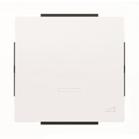 2CLA856010A1101 Клавиша для механизма клавишного светорегулятора арт.8160.1, серия SKY, цвет альпийский белый