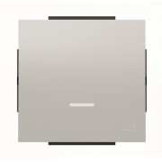 2CLA856010A1301 Клавиша для механизма клавишного светорегулятора арт.8160.1, серия SKY, цвет серебристый алюминий