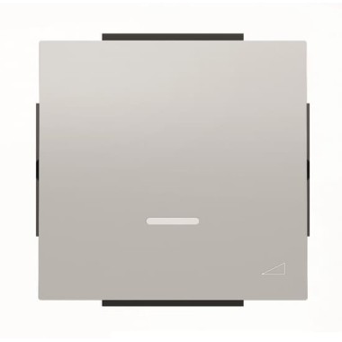 2CLA856010A1301 Клавиша для механизма клавишного светорегулятора арт.8160.1, серия SKY, цвет серебристый алюминий