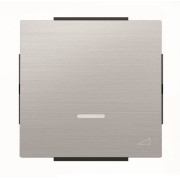 2CLA856010A1401 Клавиша для механизма клавишного светорегулятора арт.8160.1, серия SKY, цвет нержавеющая сталь