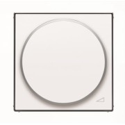 2CLA856020A1101 Накладка с поворотной ручкой для механизма поворотного светорегулятора, серия SKY, цвет альпийский белый