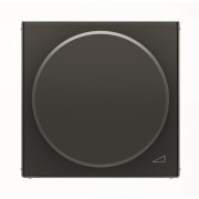 2CLA856020A1501 Накладка с поворотной ручкой для механизма поворотного светорегулятора, серия SKY, цвет чёрный барх.