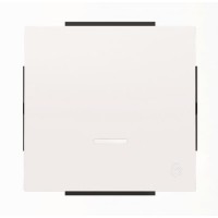 2CLA856200A1101 Клавиша для 1-клавишных выключателей с таймером, серия SKY, цвет альпийский белый