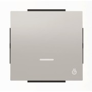 2CLA856200A1301 Клавиша для 1-клавишных выключателей с таймером, серия SKY, цвет серебристый алюминий