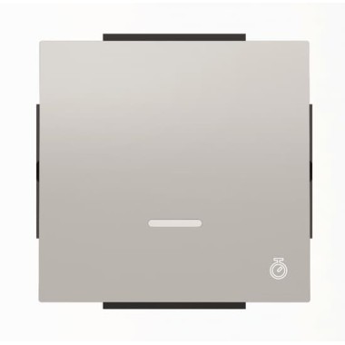 2CLA856200A1301 Клавиша для 1-клавишных выключателей с таймером, серия SKY, цвет серебристый алюминий