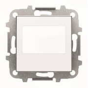 2CLA856800A1101 Накладка для механизма цифрового FM-радио арт.9368 и/или механизма (блока) ДУ арт.9368.2, серия SKY, цвет альпийский белый