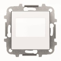 2CLA856800A1101 Накладка для механизма цифрового FM-радио арт.9368 и/или механизма (блока) ДУ арт.9368.2, серия SKY, цвет альпийский белый
