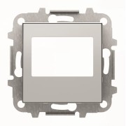 2CLA856800A1301 Накладка для механизма цифрового FM-радио арт.9368 и/или механизма (блока) ДУ арт.9368.2, серия SKY, цвет серебристый алюминий